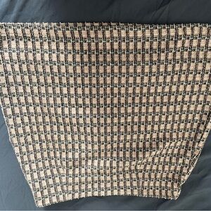 H&M pink and black tweed mini skirt, size 6